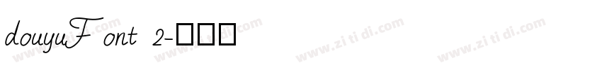 douyuFont 2字体转换